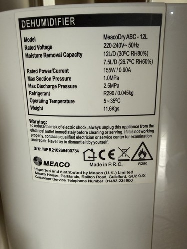 Meaco meacodry abc - meaco,